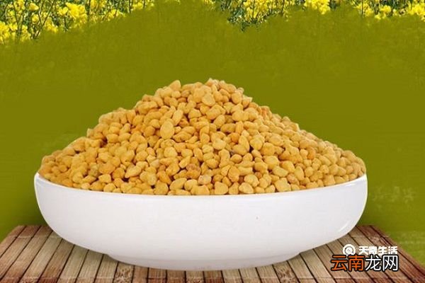 油菜花蜂花粉的功效和特点 油菜花蜂花粉的功效