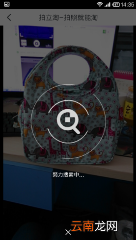手机淘宝中使用拍立淘操作步骤介绍