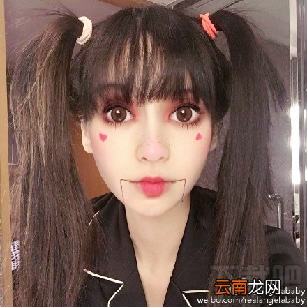 Angelababy万圣节用的拍照app是什么?baby万圣节妆用的什么软件?
