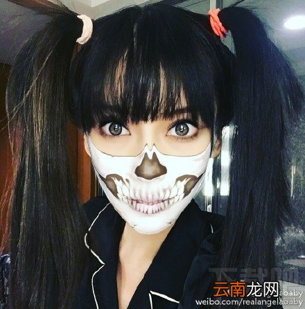 Angelababy万圣节用的拍照app是什么?baby万圣节妆用的什么软件?