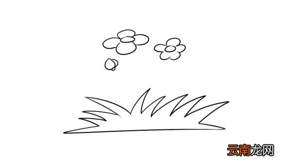 花草简笔画教程花草简笔画怎么画