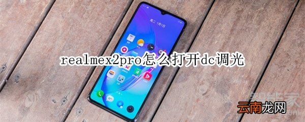realmex2pro怎么打开dc调光