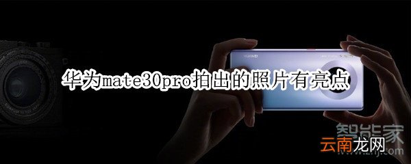 华为mate30pro拍出的照片有亮点