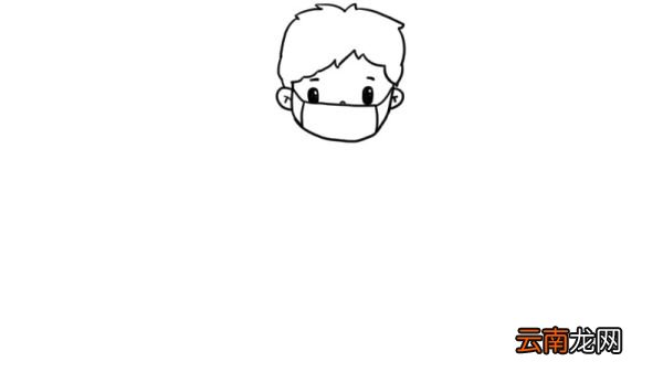 怎么画预防肺炎简笔画