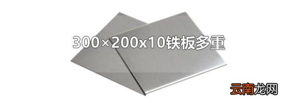 300×200x10铁板多重