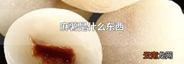 麻薯是什么东西