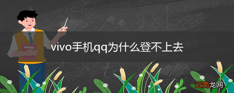 vivo手机qq为什么登不上去