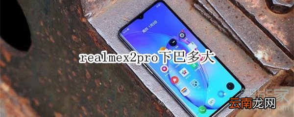 realmex2pro下巴多大