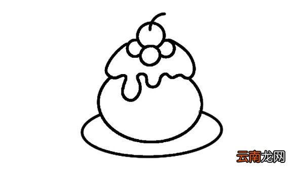 美食简笔画教程美食简笔画画法