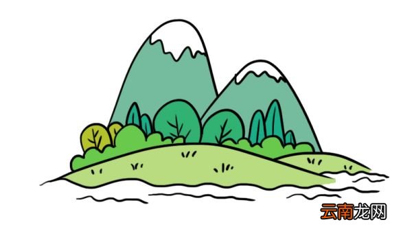 祖国风光图片简笔画教程祖国风光图片简笔画画法