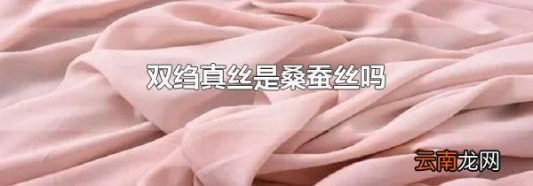 双绉真丝是桑蚕丝吗