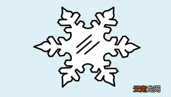 雪花简笔画 雪花简笔画怎么画