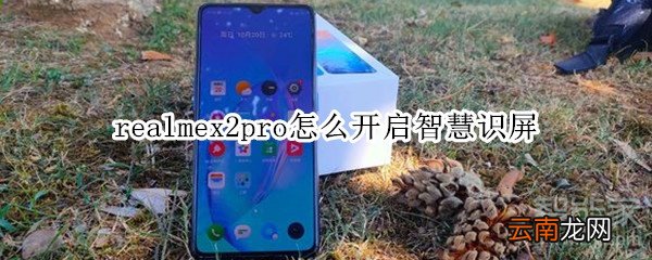 realmex2pro怎么开启智慧识屏