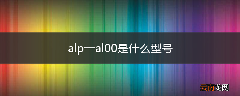 alp一al00是什么型号