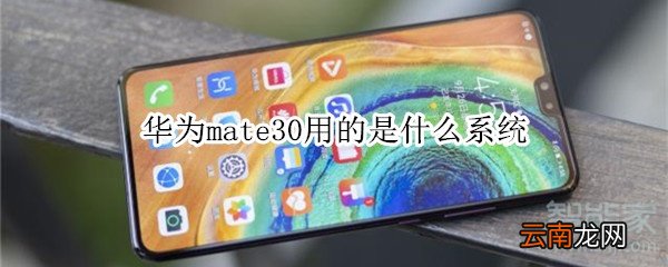 华为mate30用的是什么系统