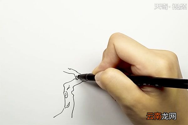 桃树简笔画