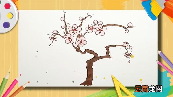 桃树简笔画