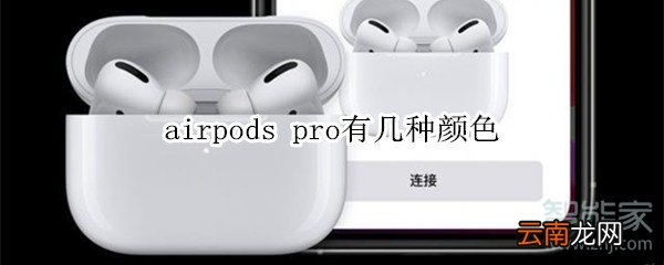 airpods pro有几种颜色