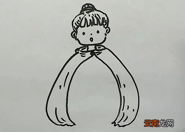 幽灵女王简笔画 幽灵女王的画法