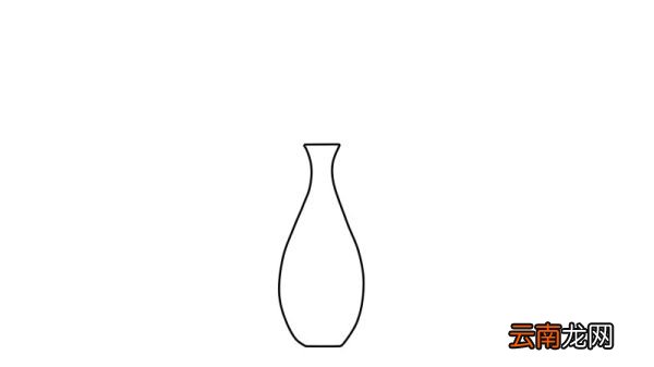 花瓶简笔画画法花瓶简笔画步骤