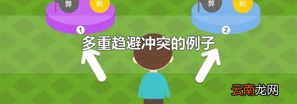 多重趋避冲突的例子