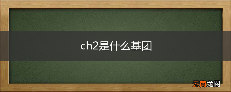 ch2是什么基团