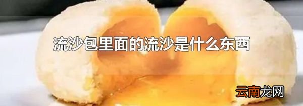 流沙包里面的流沙是什么东西