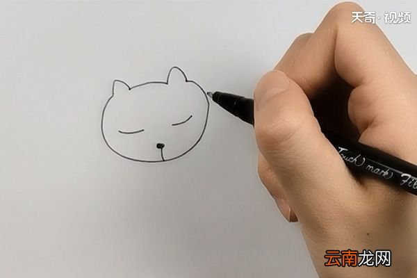 猫咪简笔画