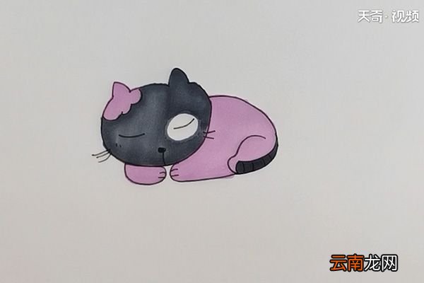猫咪简笔画