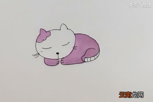 猫咪简笔画