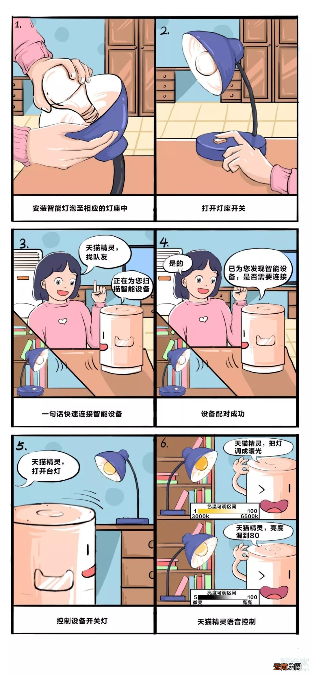 天猫精灵灯泡连接不上
