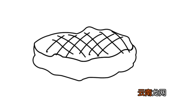 牛排简笔画 牛排简笔画怎么画