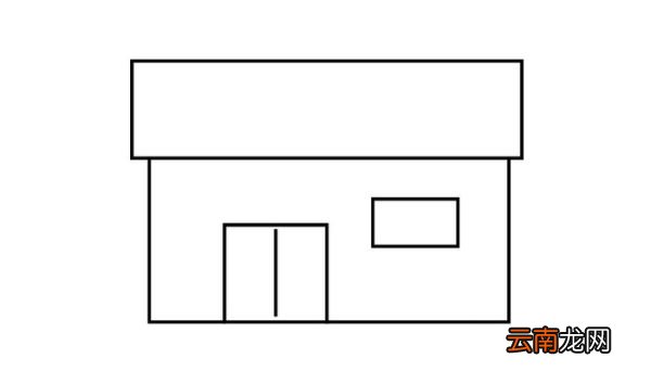 ?便利店简笔画 ?便利店简笔怎么画