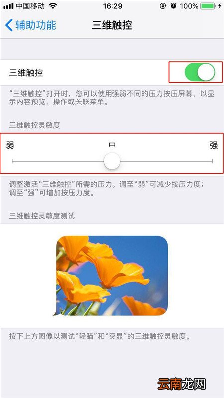 在iphone8中打开3dtouch的步骤介绍
