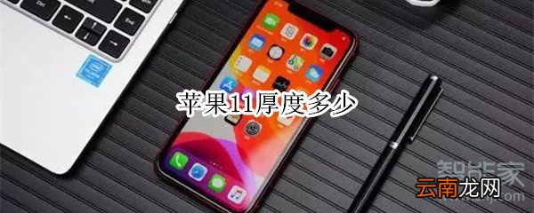 苹果11厚度多少