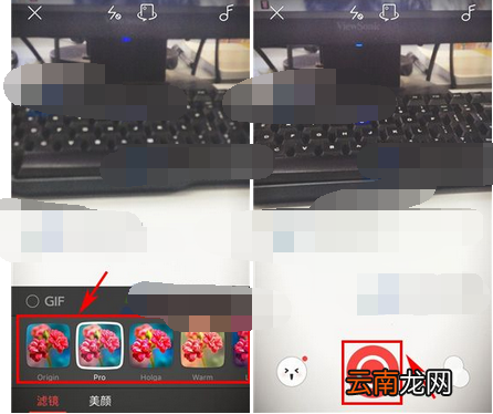 伙星app随手拍里添加滤镜的操作流程