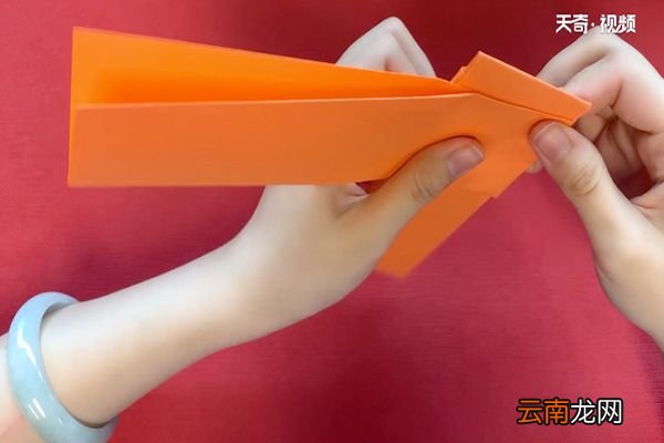 纸枪怎么折