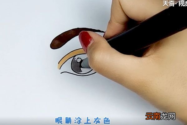 眼睛简笔画