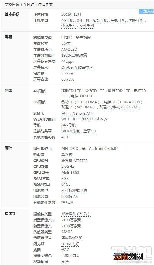 美图m6s和华为nova哪个好？华为nova和美图m6s区别对比评测