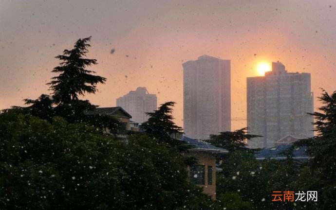 为什么出太阳的时候也会下雪？