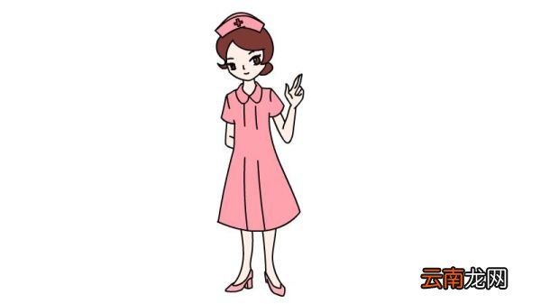 护士简笔画图片教程