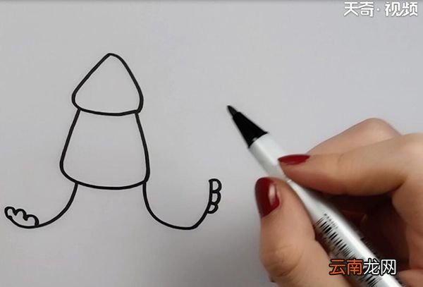 海底生物简笔画