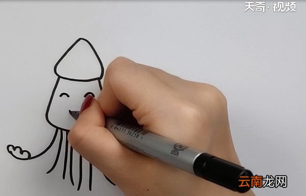 海底生物简笔画