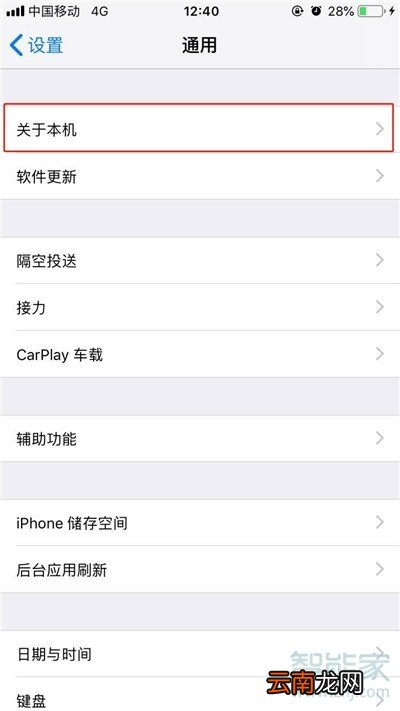 苹果xr怎么看型号
