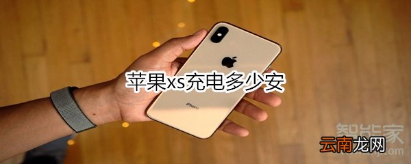 苹果xs充电多少安