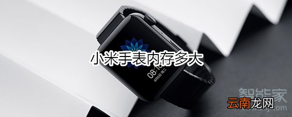 小米手表内存多大