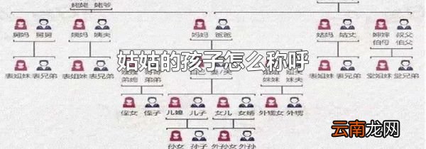 姑姑的孩子怎么称呼