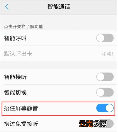 iqoo手机捂屏幕静音怎么设置