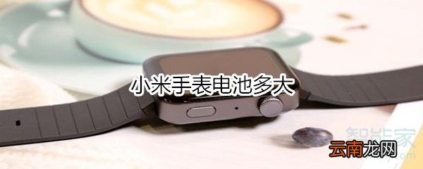 小米手表电池多大