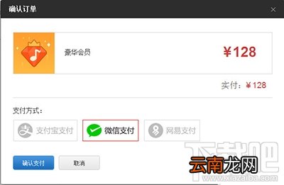 网易云音乐购买会员怎么微信支付